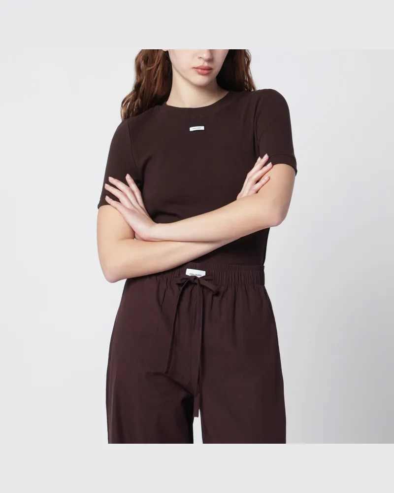 Entire Studios Lounge Redwood T-Shirt Brown