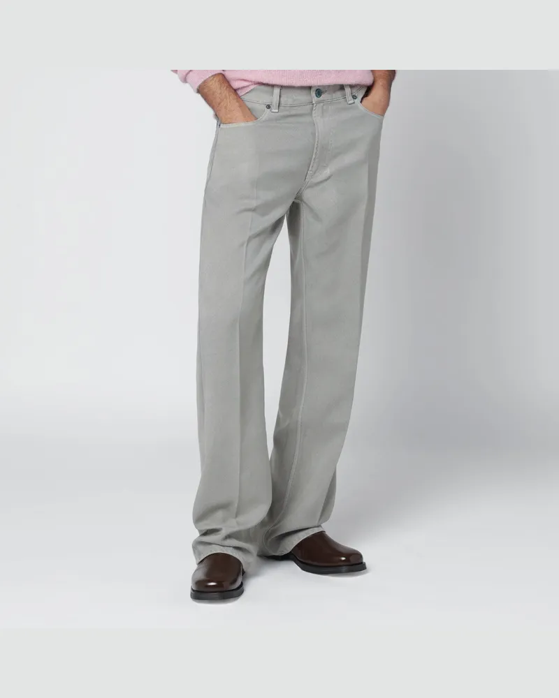 Our Legacy Hellgraue Hose aus japanischem Polyester Yellow
