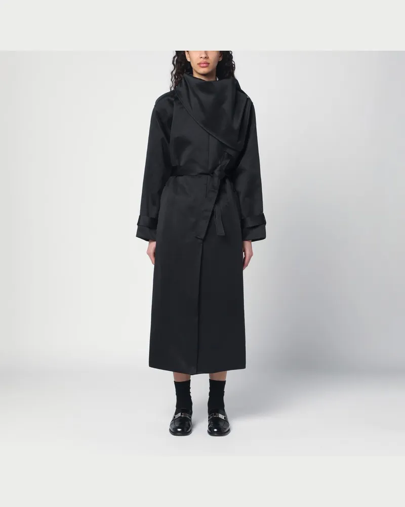 The Garment Kelly Trenchcoat in Schwarz aus Baumwollmischung Schwarz
