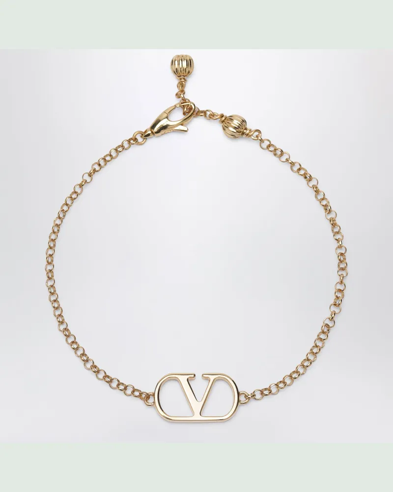 Valentino Garavani Armband VLogo Signature aus Messing in Gold Metal