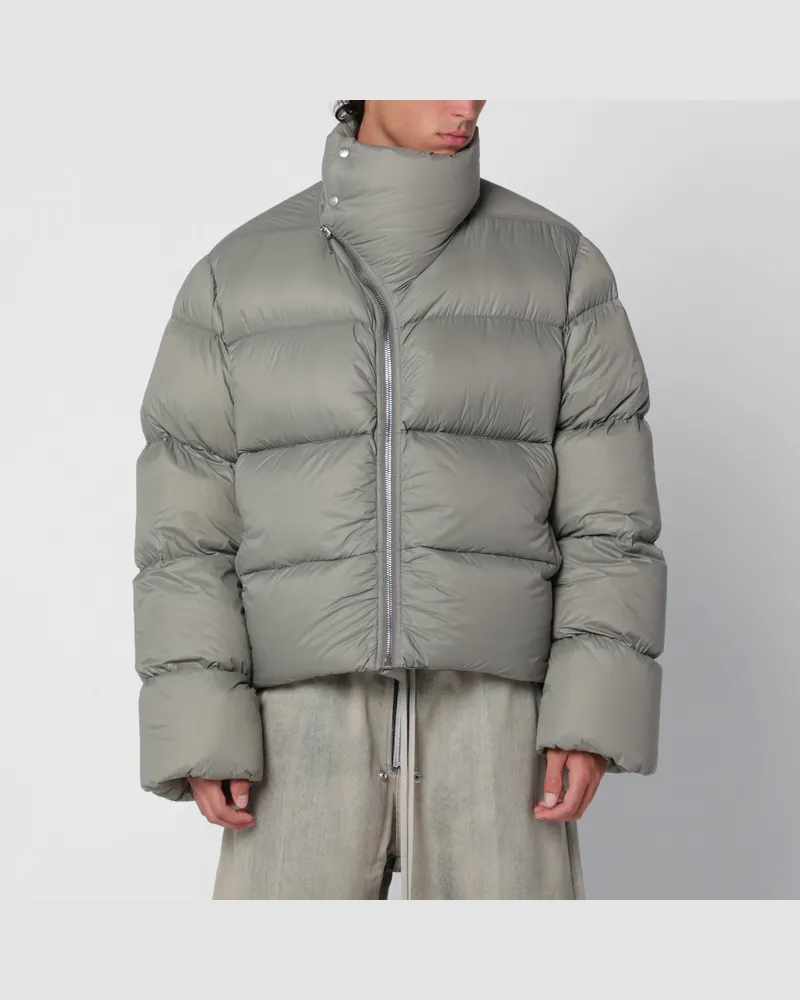 Rick Owens Turtle Jacke aus Nylon in Dark Pearl Beige