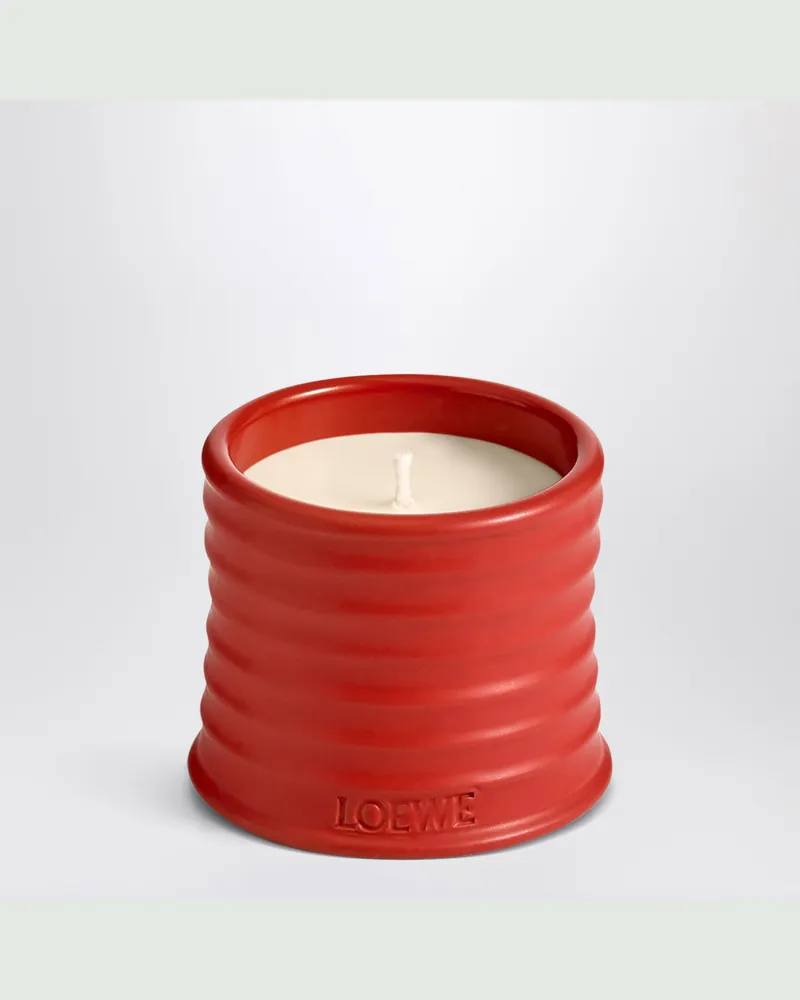 Loewe Kleine Duftkerze mit Tomaten-Duft Red