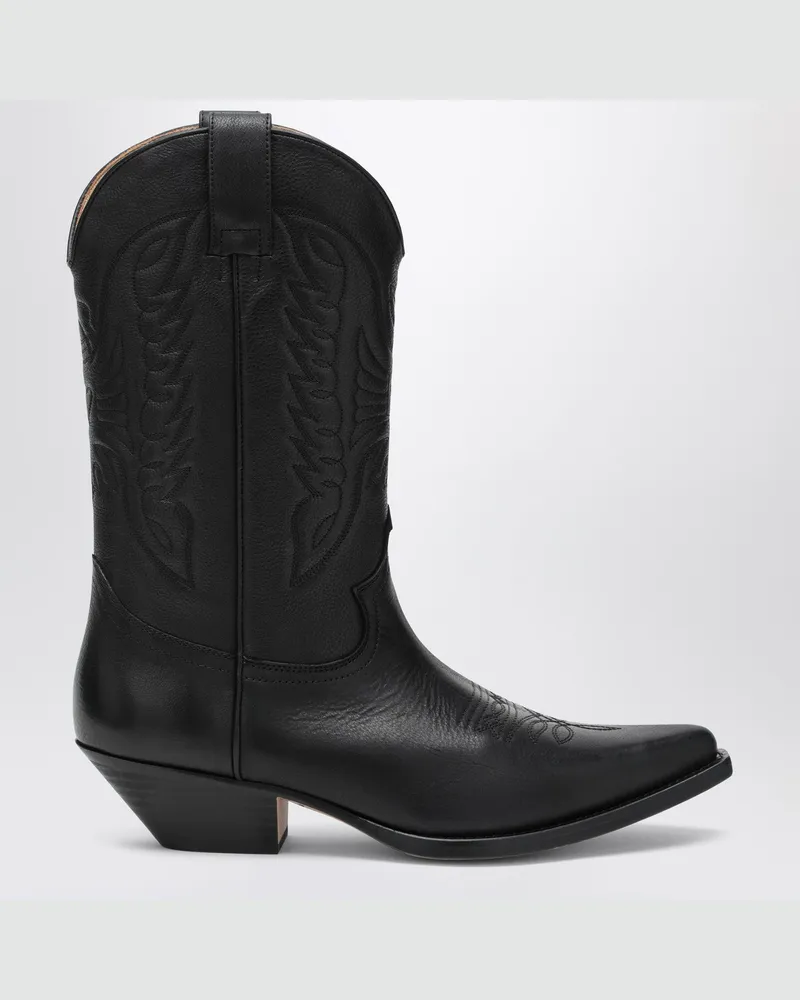 Maison Margiela Schwarze Florence Cowboy-Stiefel 