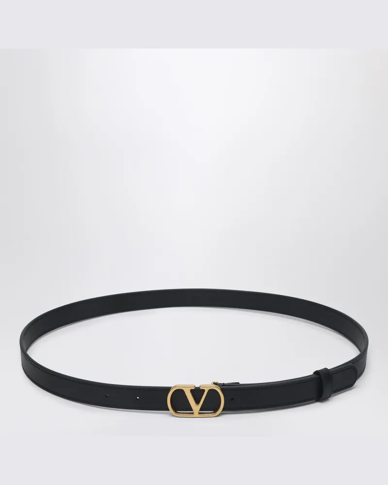 Valentino Garavani Cintura Vlogo Signature schwarz Schwarz