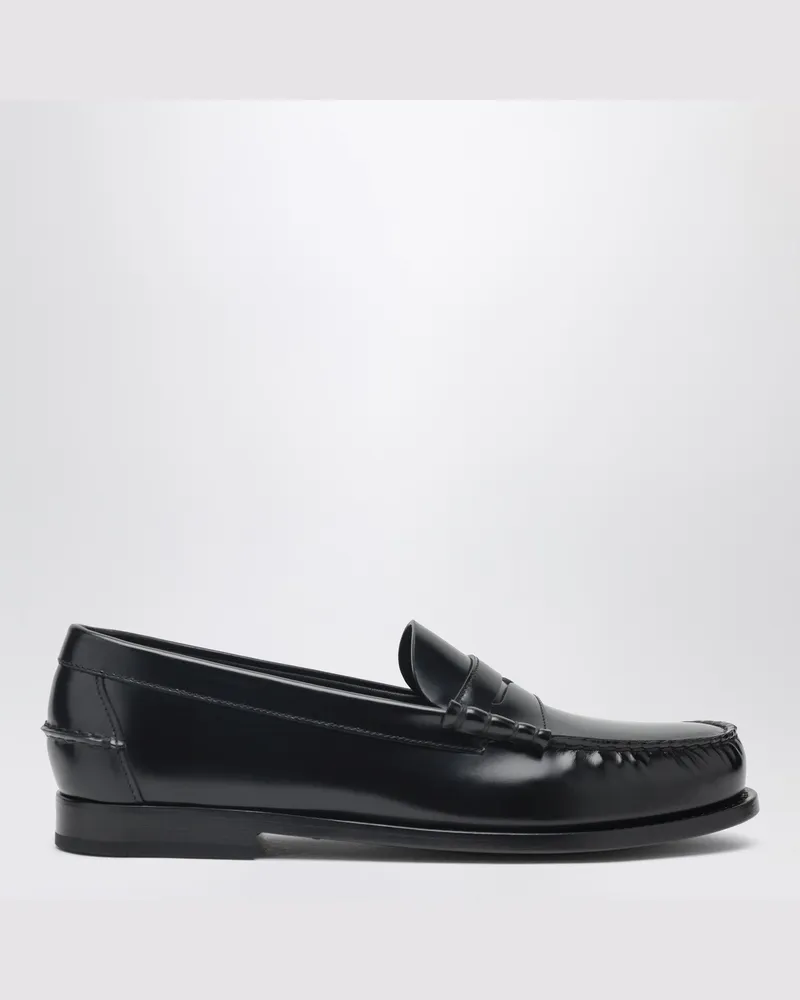 Church's Klassischer schwarzer Lederloafer Black