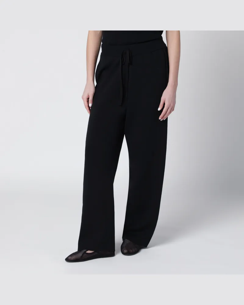 Entire Studios Uniform schwarze Baumwollhose Black