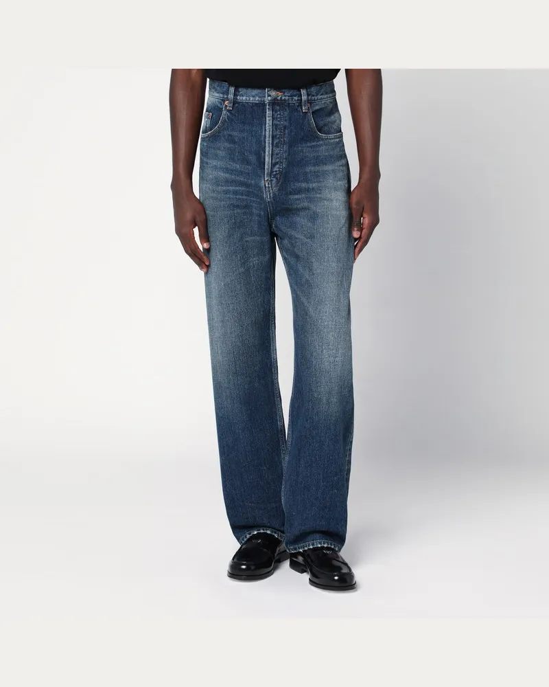 Saint Laurent Jeans aus Denim Blue Vintage Heritage Blau
