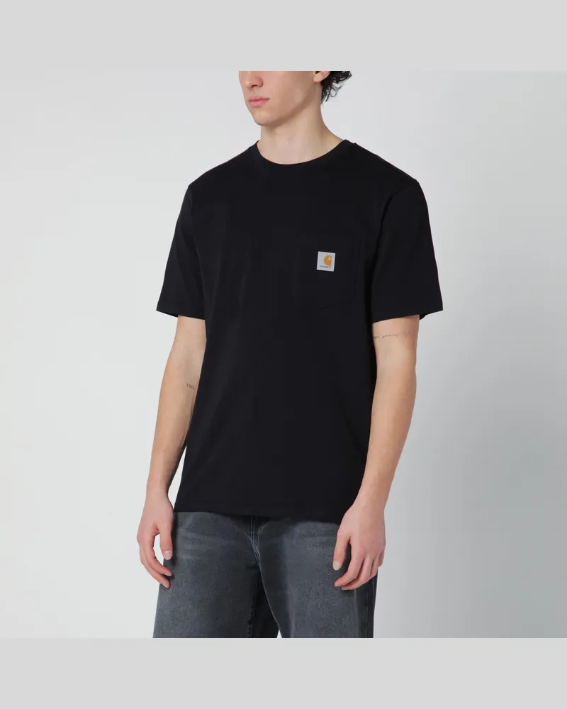 Carhartt WIP Schwarzes S/S Pocket T-Shirt Black