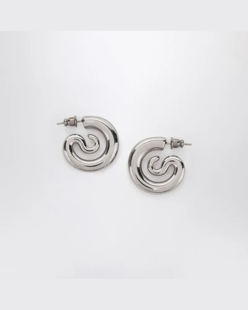 PANCONESI Serpent Hoops Extra Small Ohrringe in Silberton Metal