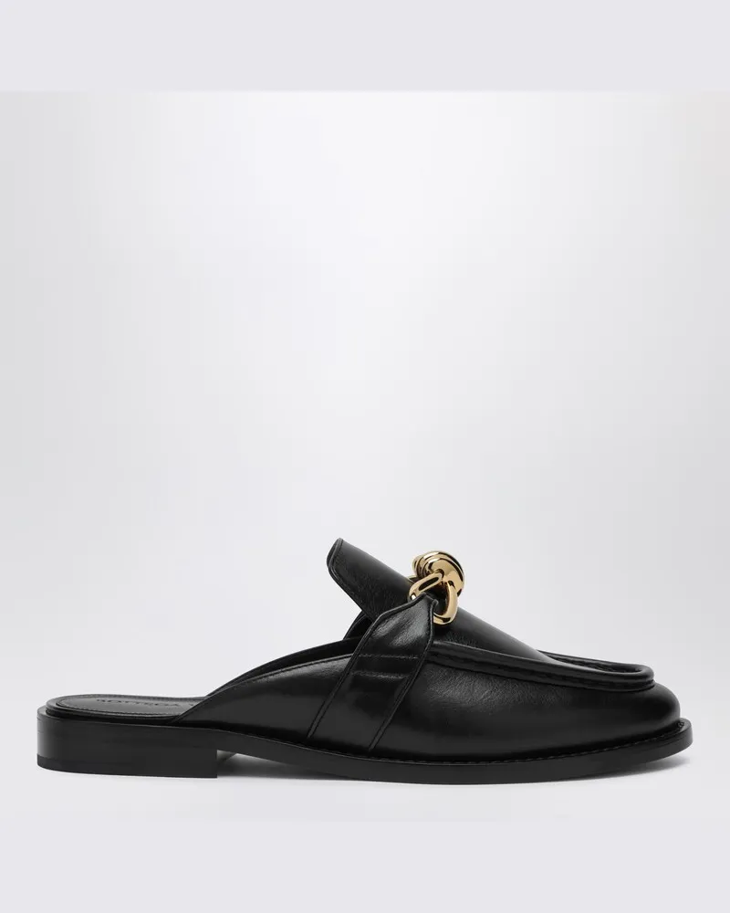 Bottega Veneta Schwarzer Sabot-Slipper Astaire Schwarz