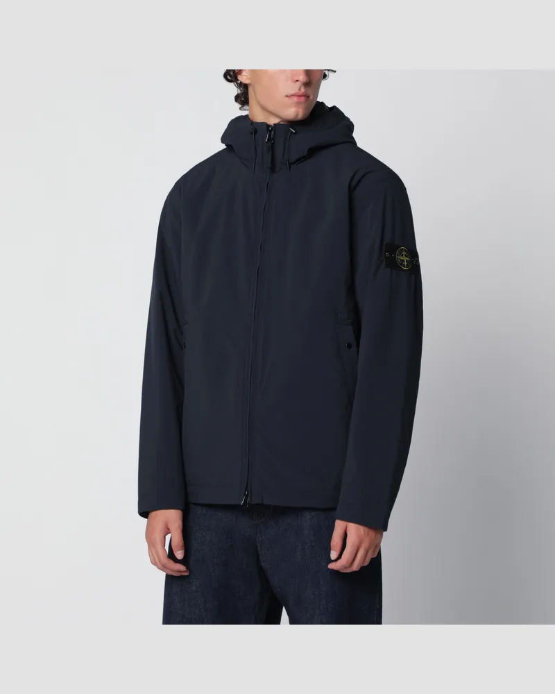 Stone Island Kapuzenjacke in Marineblau Blue