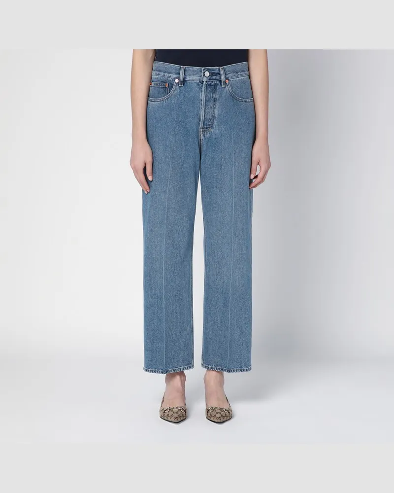 Gucci Blaue Jeans aus Denim Blau