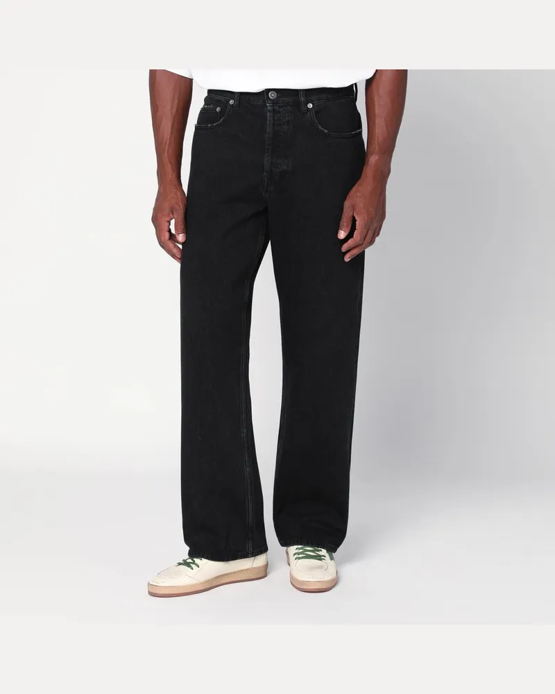 Golden Goose Schwarze Jeans im Vintage-Look Schwarz