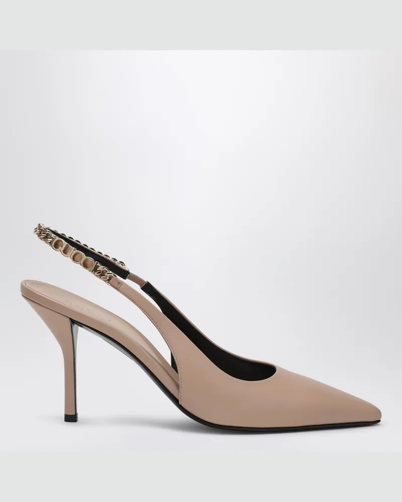 Gucci Slingback-Pumps Signorina in Hellrosa Pink