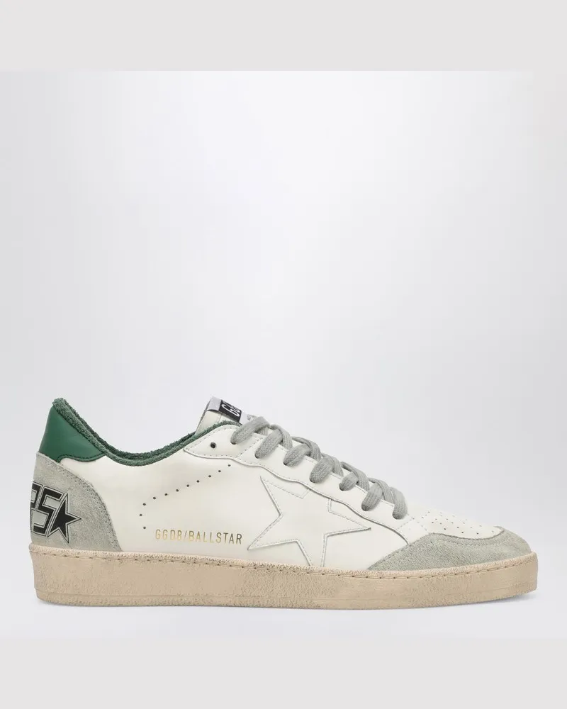 Golden Goose Sneakers Ballstar weiß/grün Weiß