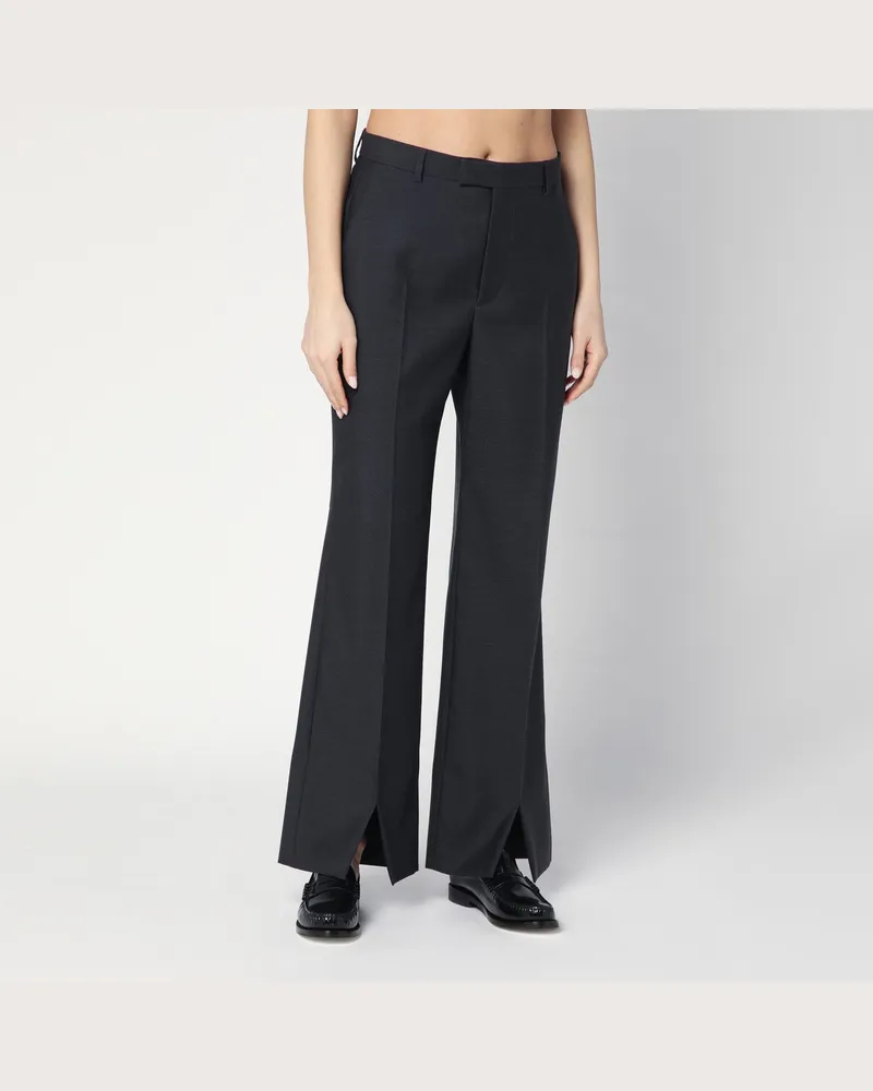 Gucci Graue Wollhose 
