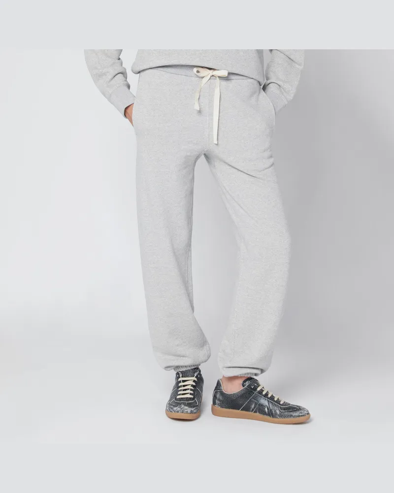 Jil Sander Hellgraue Jogginghose Green