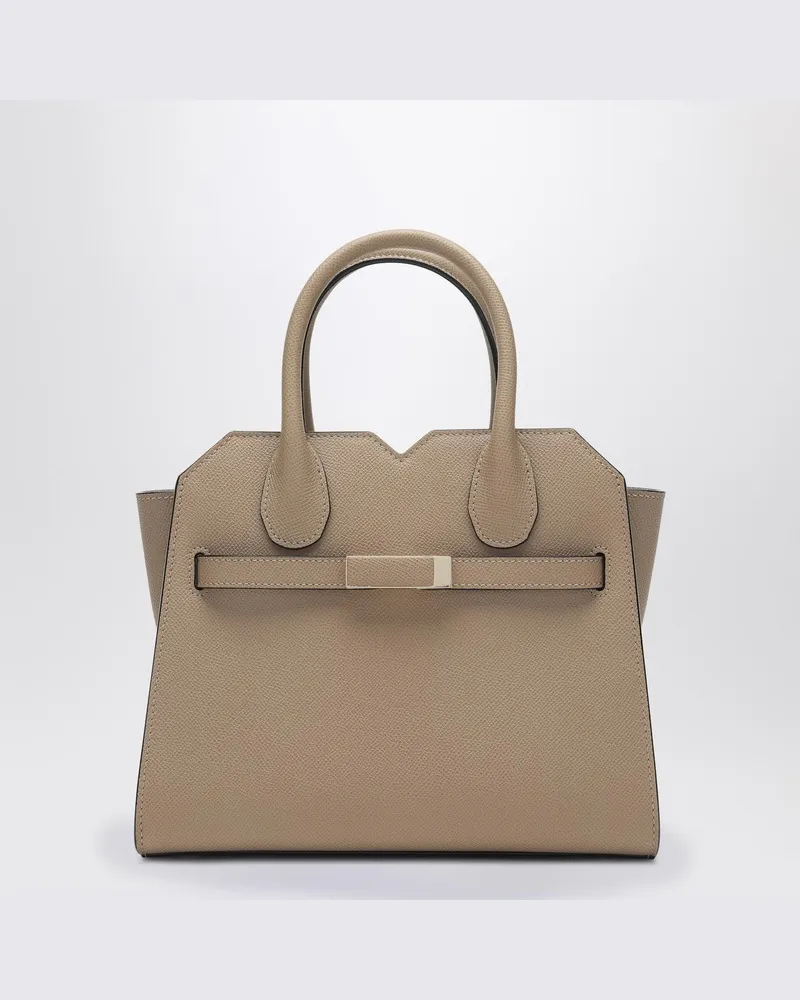Valextra Beige Milan Mini-Handtasche Beige