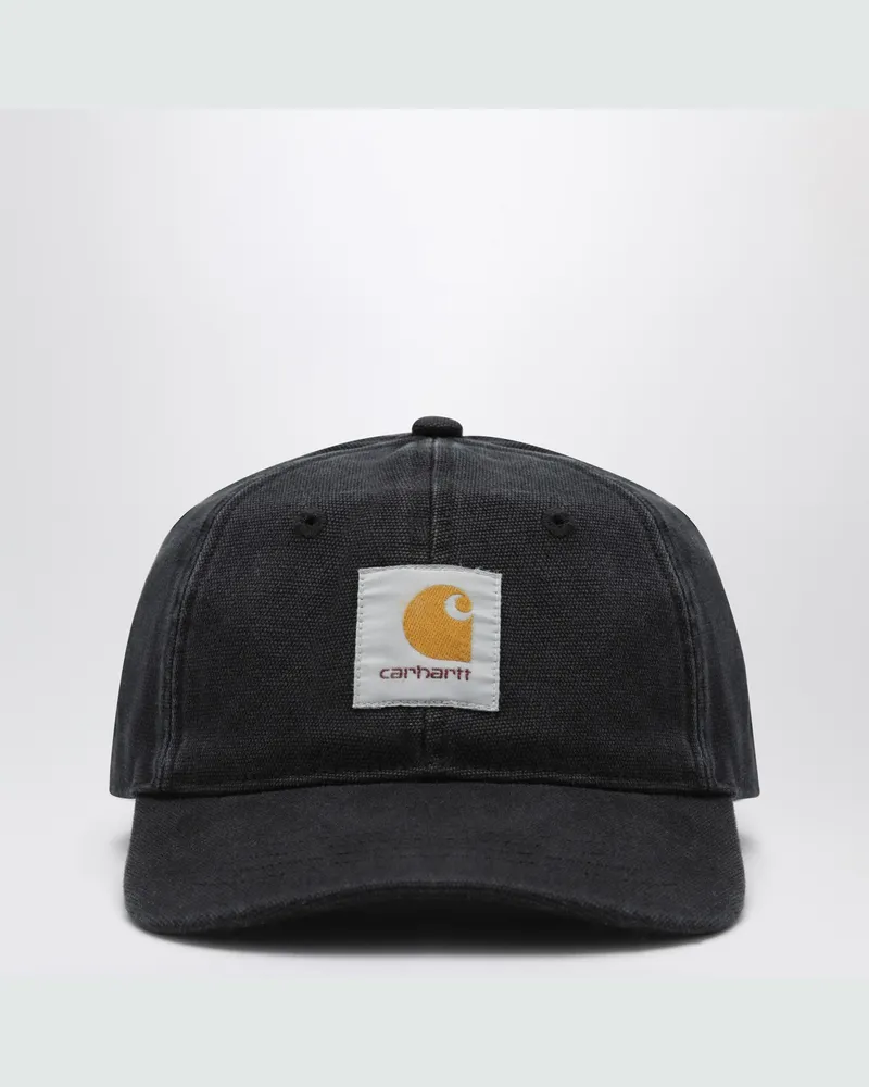 Carhartt WIP Canvas Cap Black/Stone washed 