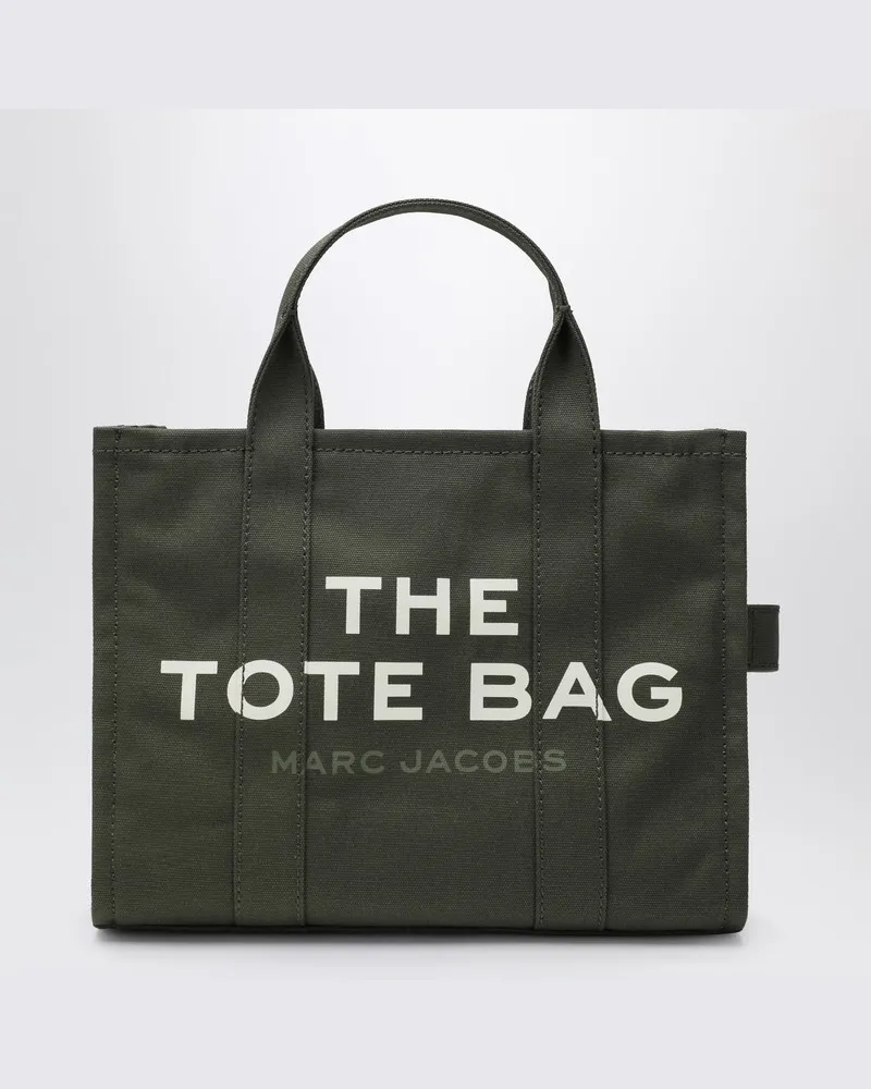 Marc Jacobs Mittlere Canvas-Tragetasche in Waldgrün Grün