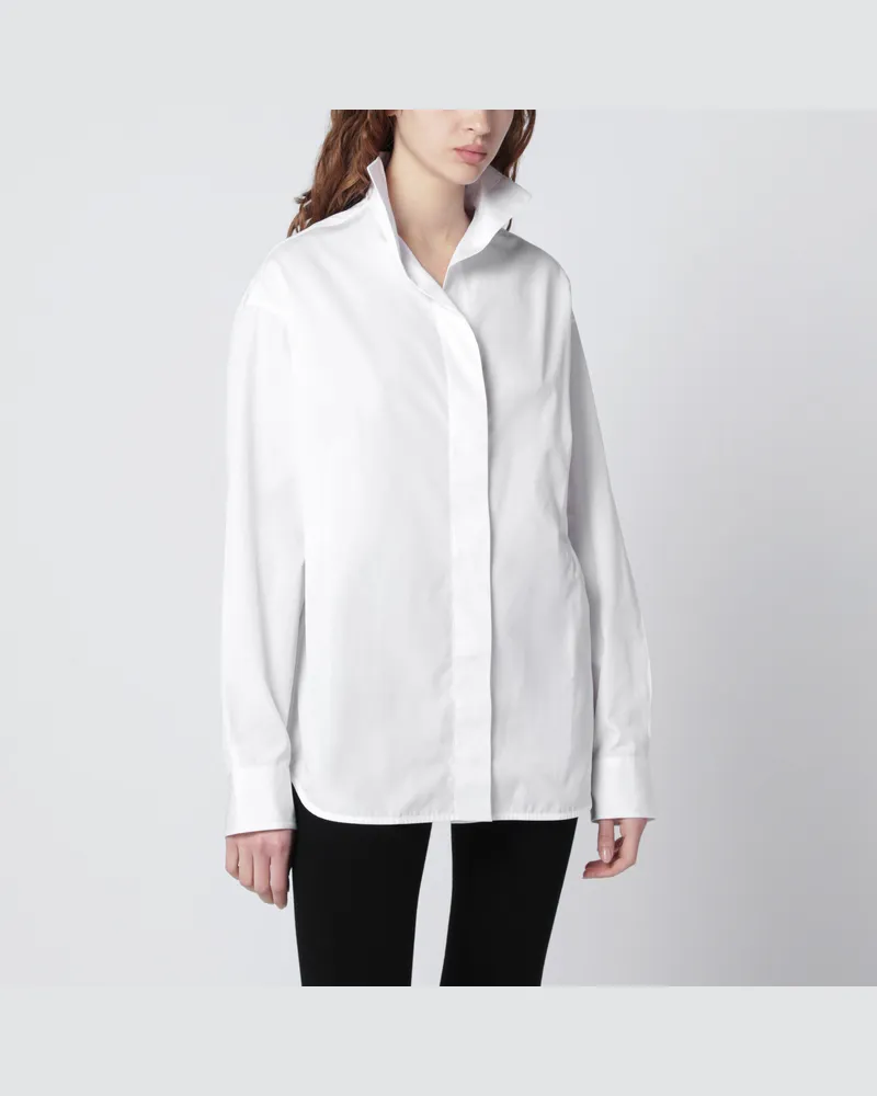 Totême Weißes Hemd aus Baumwolle White