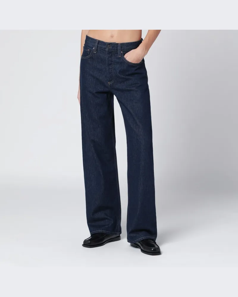 AGOLDE Rinse Jeans in dunklem Indigo Blau