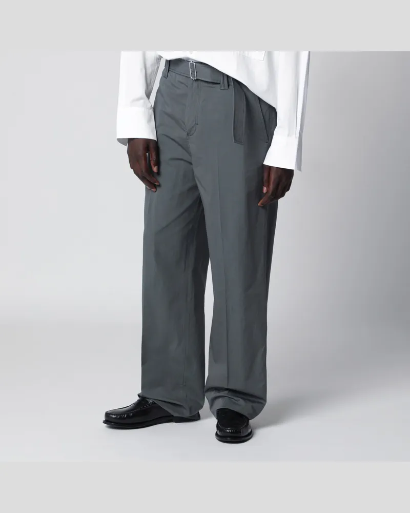 LARDINI Graue Hose aus Baumwolle und Seide Beige