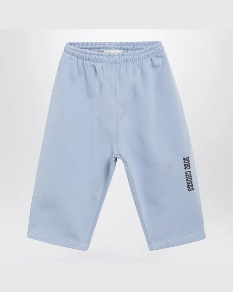 BOBO CHOSES Jogginghose Pop hellblau aus recycelter Baumwolle Light