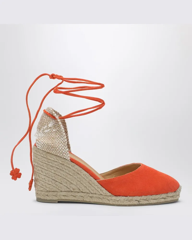 Castañer Espadrillas Carina 8/007 papayafarben Orange