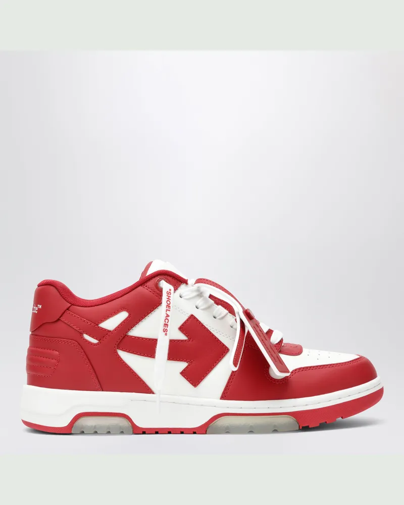 OFF-WHITE Out Of Office Sneaker weiß / rot Multicolor