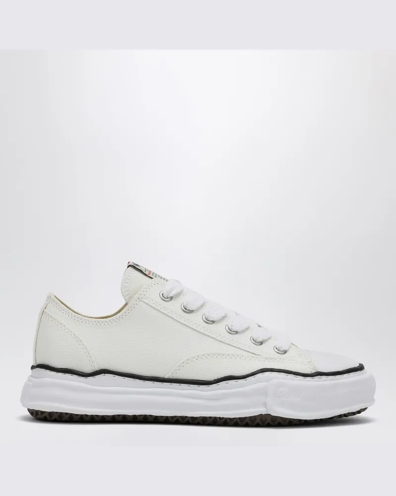 MIHARAYASUHIRO Peterson Low weißer Canvas-Sneakers Weiß
