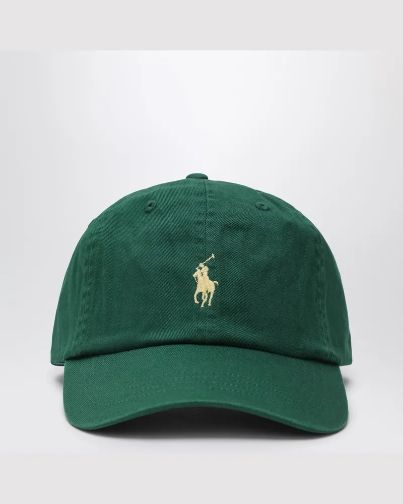 Ralph Lauren Waldgrüne Baseballkappe mit Logo Grün