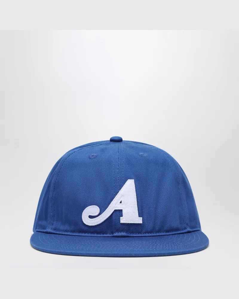 AWAKE NY Marine-Baseballmütze mit Logo Blau