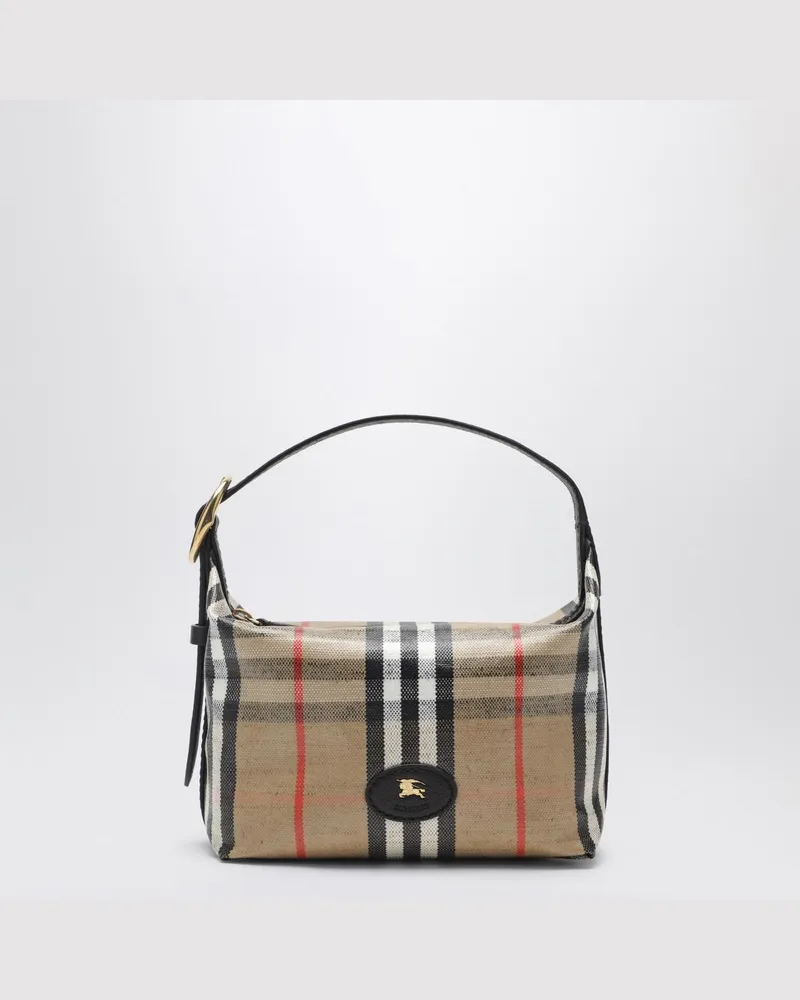 Burberry Highlands Mini-Tasche Beige