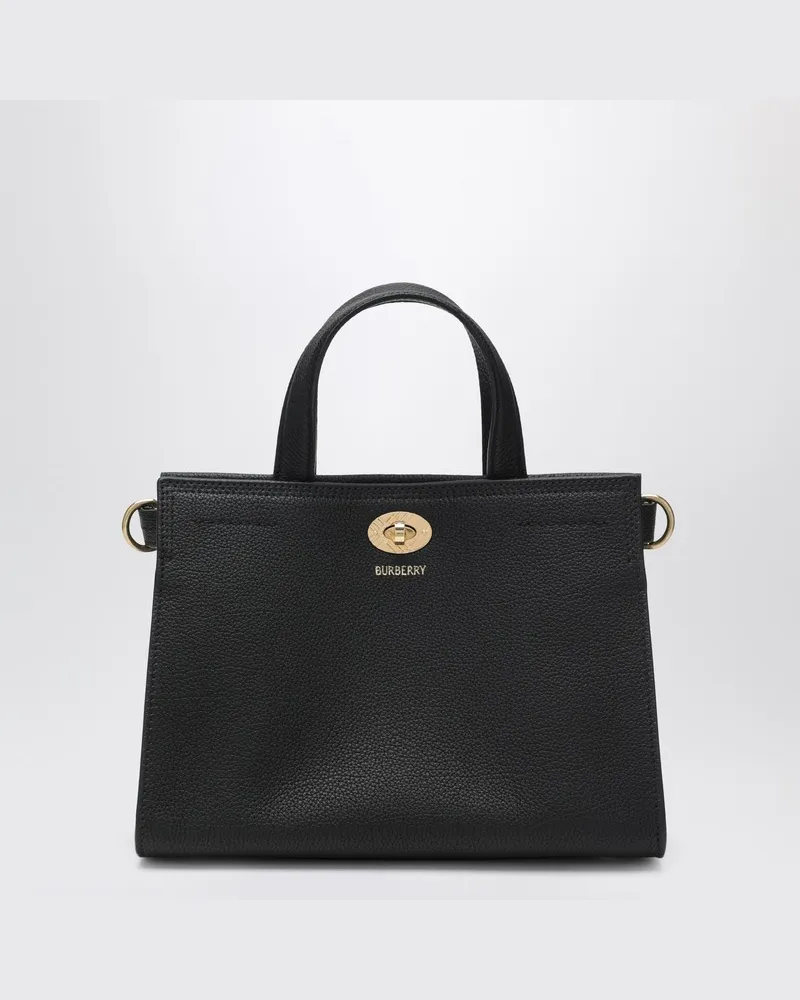 Burberry Mini Cotswolds Tote-Tasche in Schwarz Schwarz