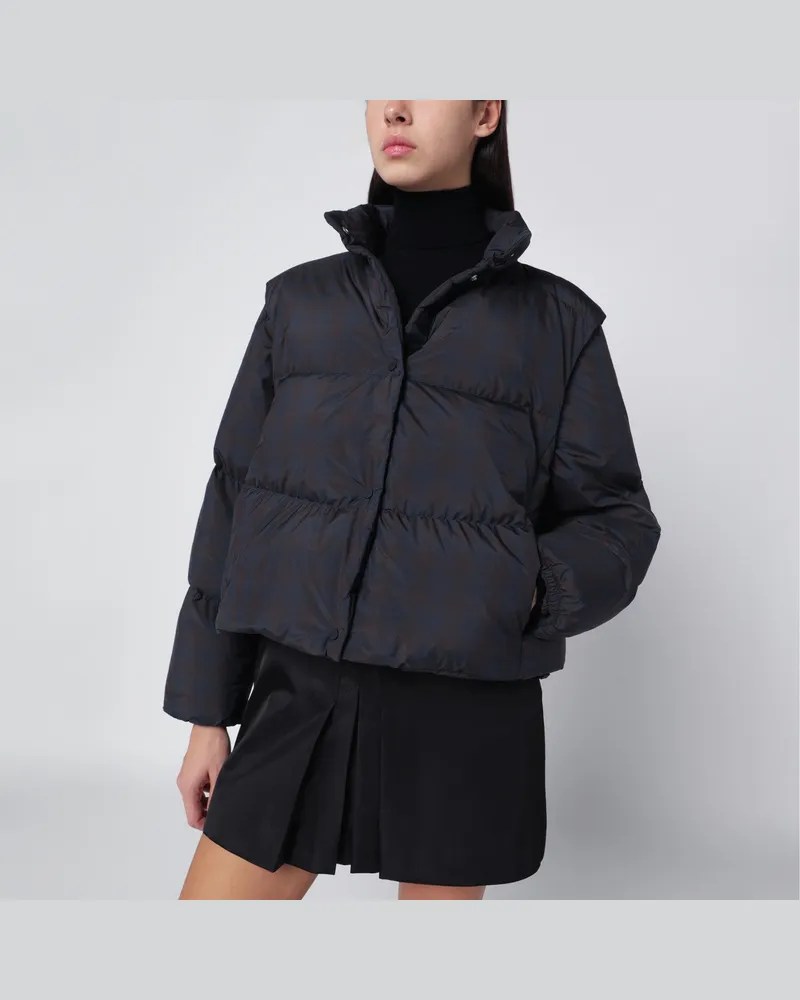 Herno Braune Laminar-Jacke Multicolor