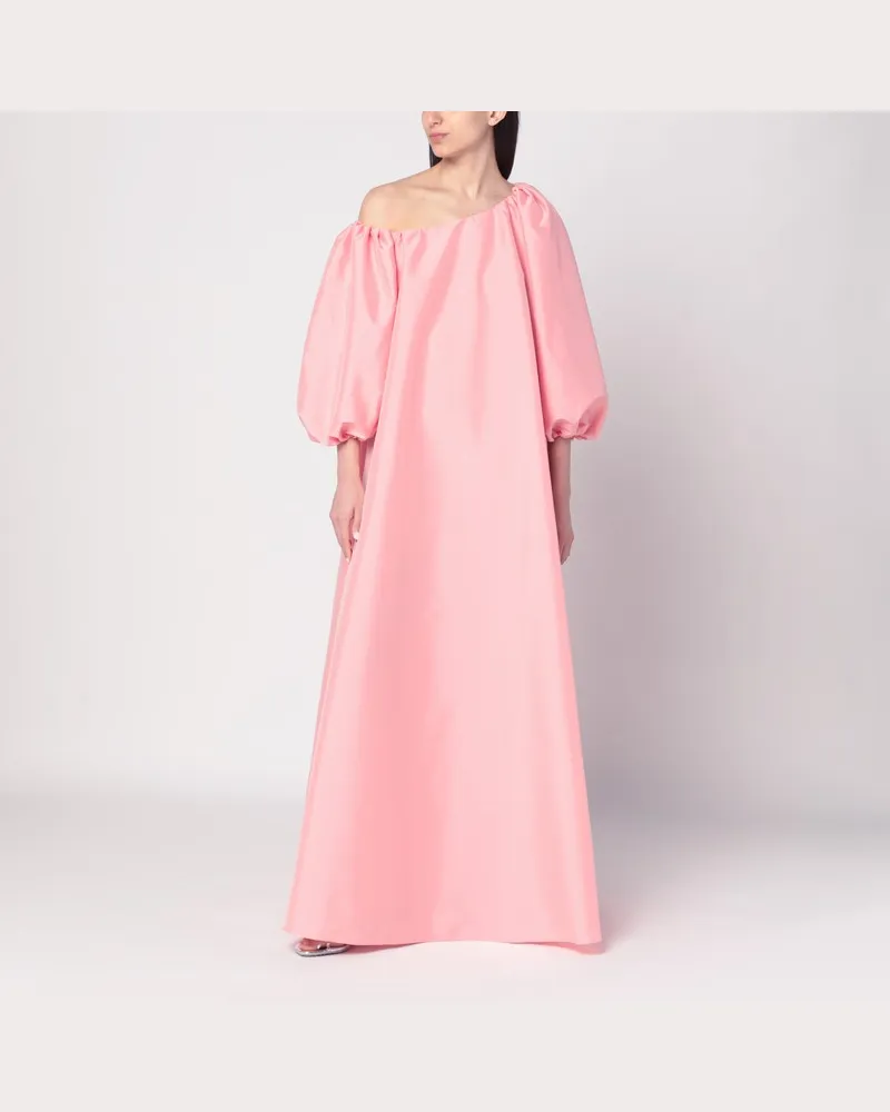 BERNADETTE Weit geschnittenes Nathalie-Kleid in Begonienrosa Rosa