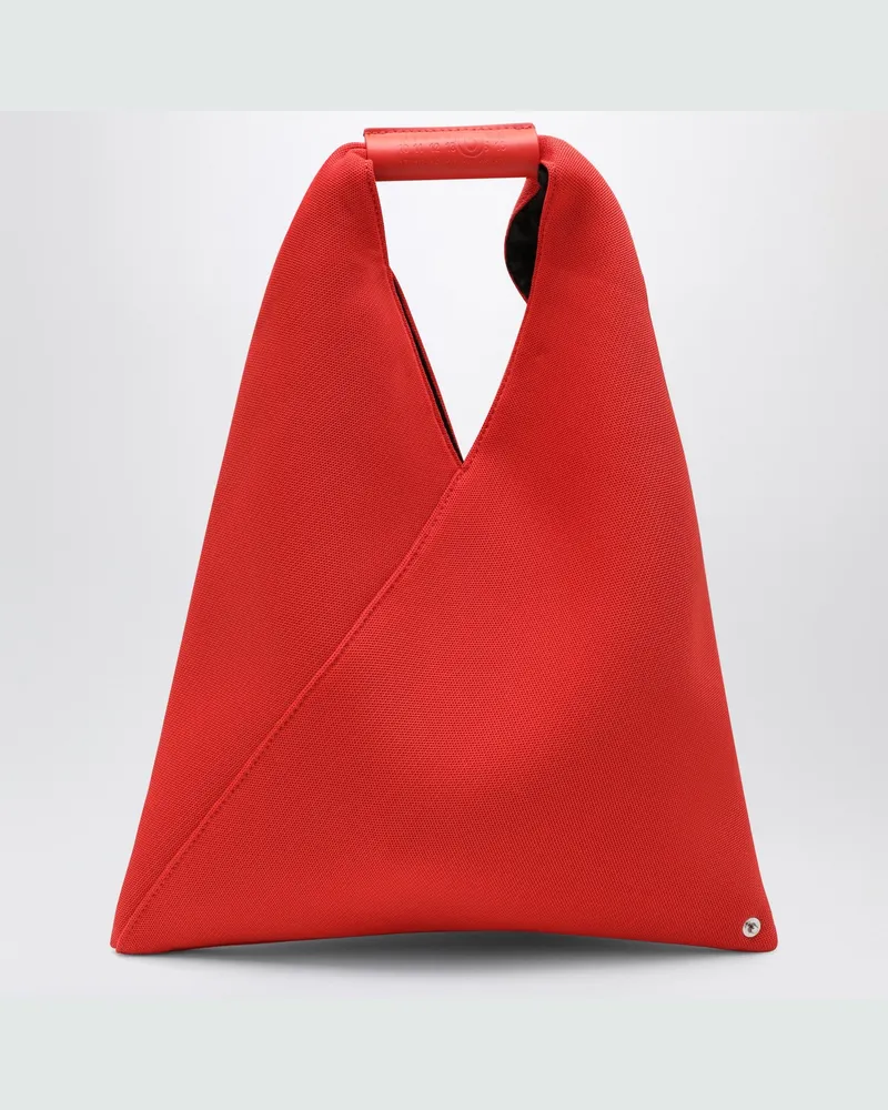 Maison Margiela Kleine Japanese Bag aus orangem Mesh 