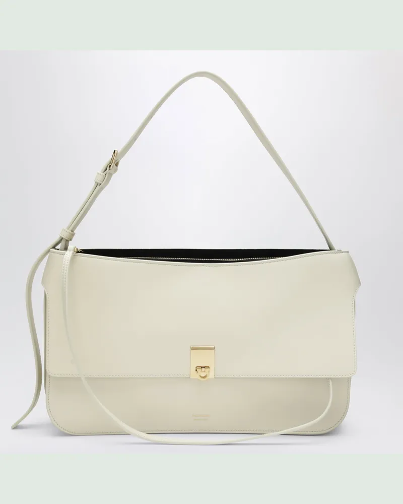Ferragamo Cara Tasche Größe S in Mascarpone Beige