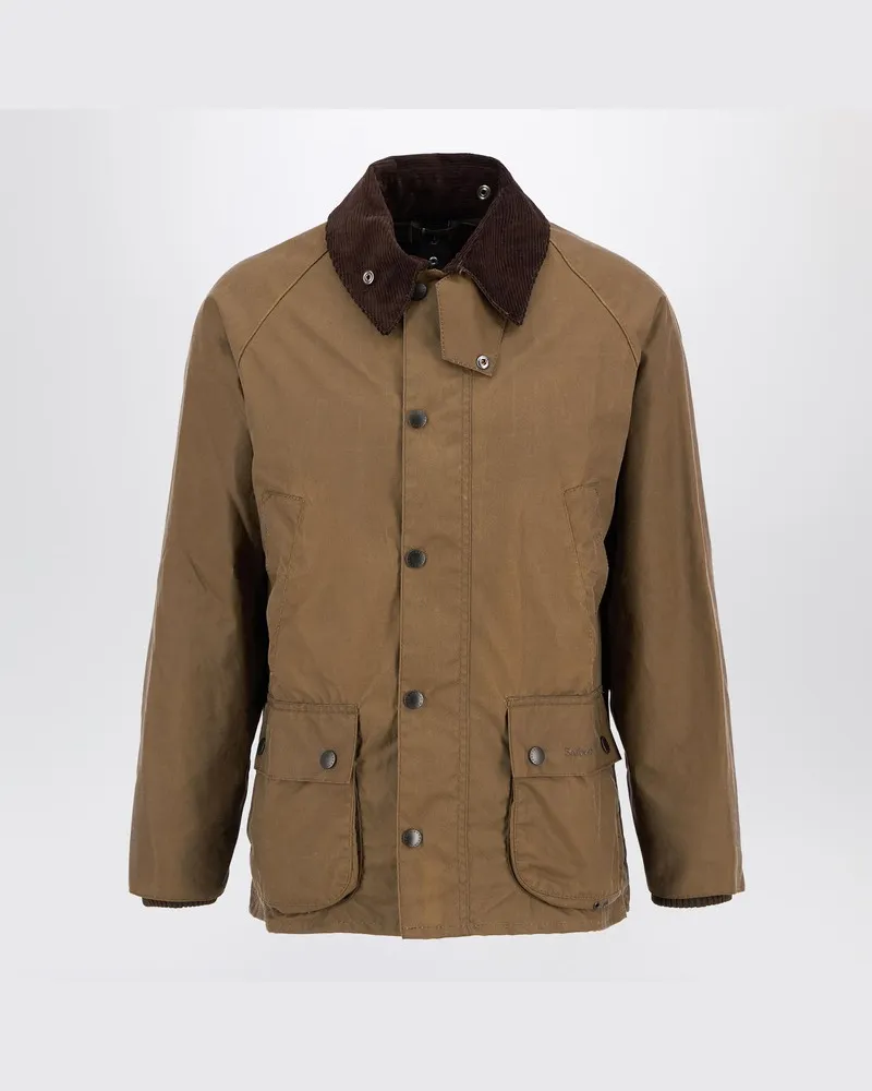 Barbour Gewachste braune Jacke Bedale Braun