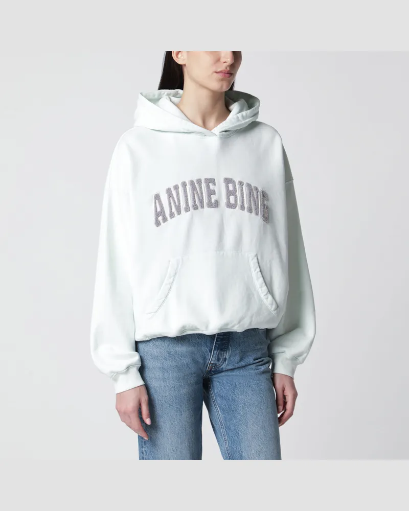 Anine Bing Harvey Kapuzenpullover in Mintgrün Green