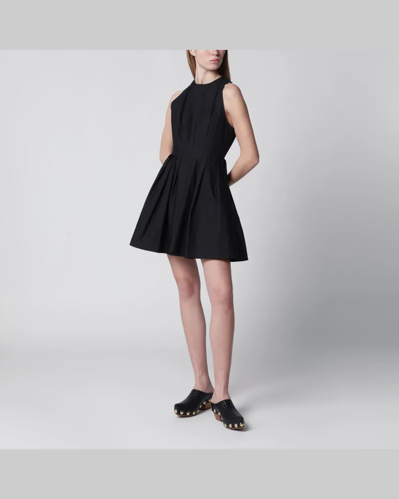 SPORTMAX Kurzes Kleid Araco aus Baumwolle in Schwarz Black