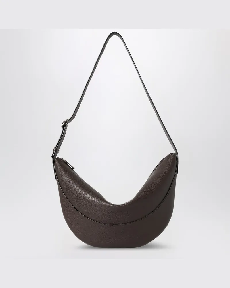 The Row Braune Jouve Ledertasche Braun