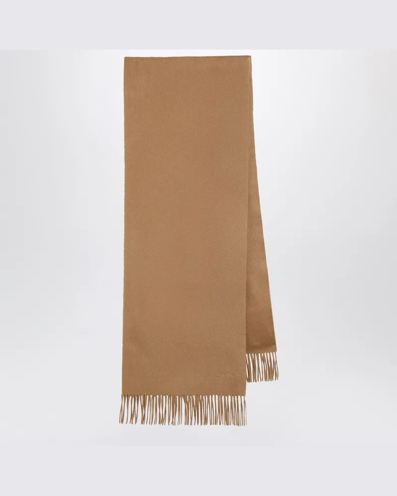 Max Mara Beigefarbener Kaschmirschal Beige