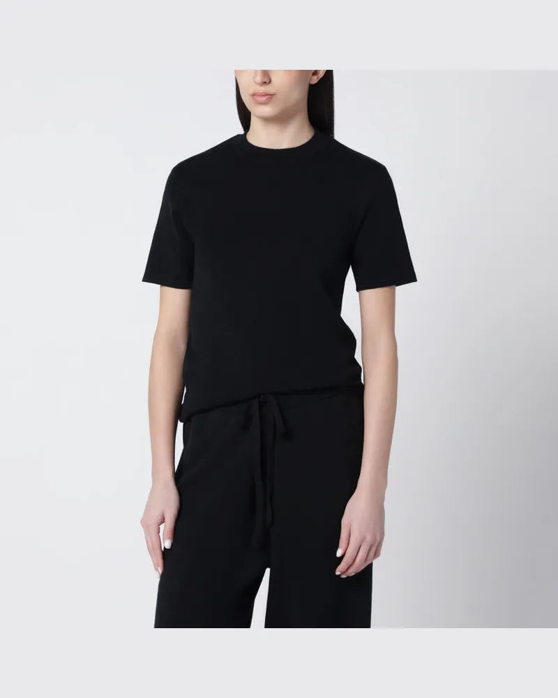 Entire Studios Schwarzes T-Shirt Aus Baumwolle Black