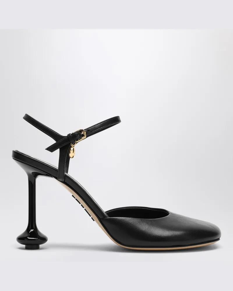 Loewe Schwarze Toy Pumps mit Absatz Schwarz