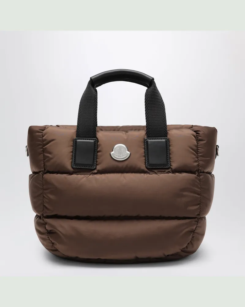 Moncler Kleine Caradoc Tote Bag in Burgunder Burgundy