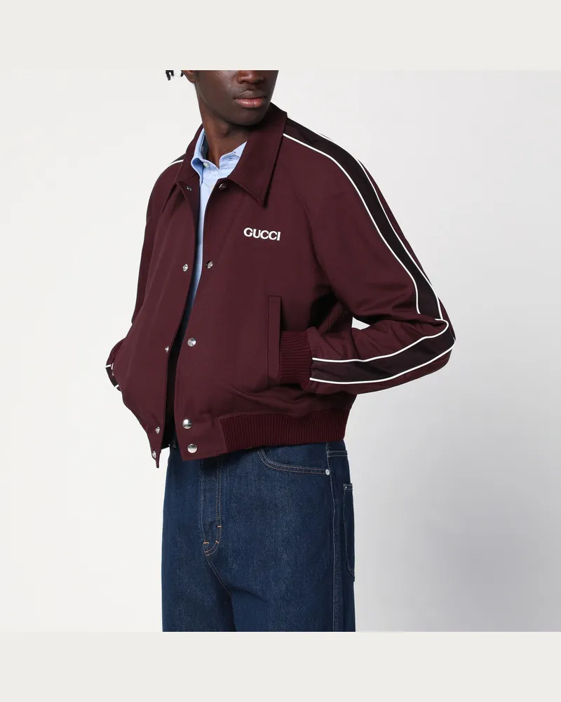 Gucci Bomber bordeaux in Wollmischung 
