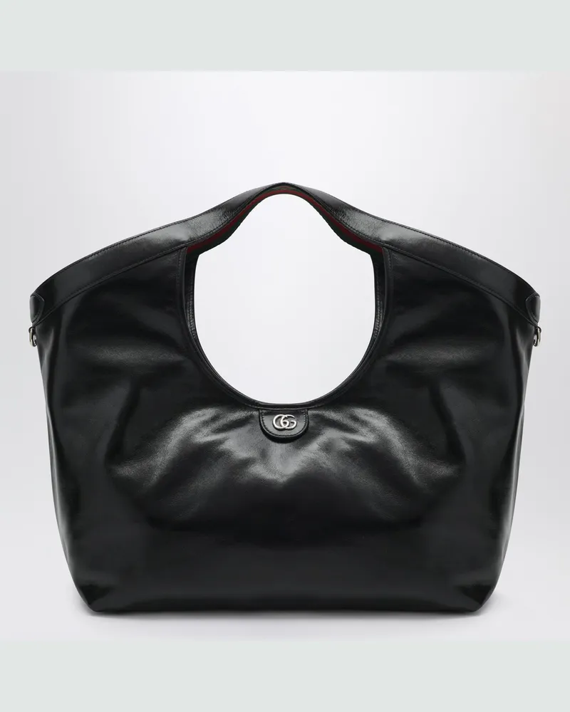 Gucci Große schwarze Giglio Shoppingtasche Black