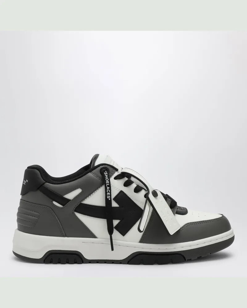 OFF-WHITE Out Of Office Sneakers in Dunkelgrau/Weiß/Schwarz Grey